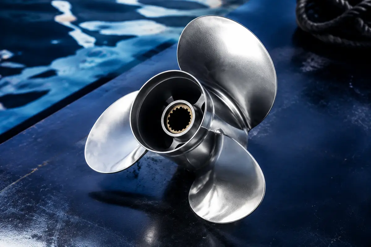 Propeller stainless steel untuk kapal
